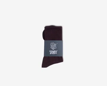 🎁 Garden Crew Sock - Flower Motif (Earth Brown) (100% off)