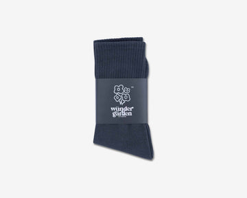 Garden Crew Sock - Wordmark Logo (Coal)