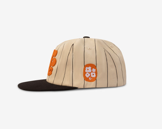 WG Monogram Snapback - Pinstripe