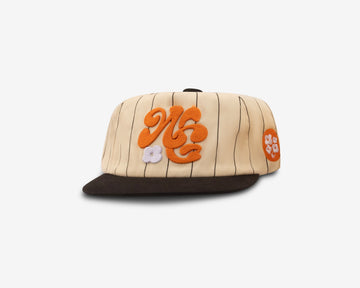 WG Monogram Snapback - Pinstripe